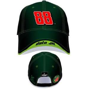  Dale Earnhardt Jr NASCAR #88 Black & Green Big Number Hat 