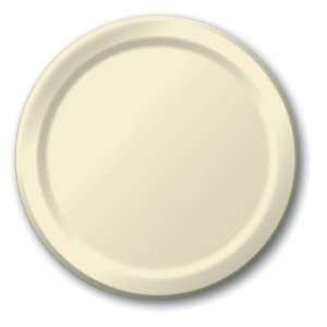  Ivory Paper Dinner Plates Toys & Games