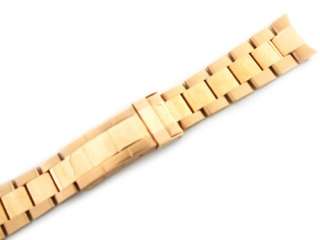 MENS 18KY OYSTER WATCH BAND FOR ROLEX SUBMARINER  