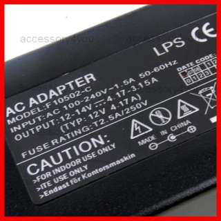 NEW POWER SUPPLY AC ADAPTER for Webcam 12V 4.17A  