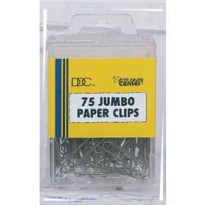  JUMBO PAPER CLIPS IN BOX 75PK (Sold 3 Units per Pack 