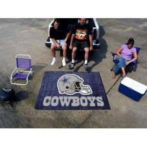 Exclusive By FANMATS NFL   Dallas Cowboys Tailgater Rug  