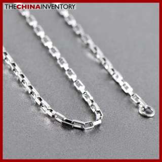 3MM 26 STAINLESS STEEL LONG BOX CHAIN NECKLACE N1215  