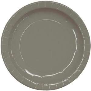  7 Silver paper plates   24 count