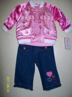 Nannette Infant Girls 3 Pc Princess Winter Outfit 12M  