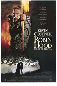 ROBIN HOOD PRINCE OF THIEVES MOVIE POSTER KEVIN COSTNER  