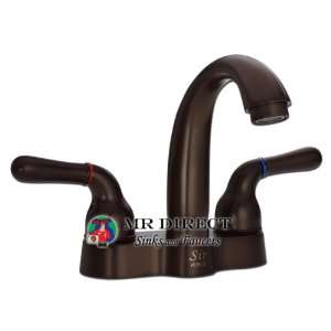  Two Handle Lavatory Faucet in Oil Rubbed Bronze 