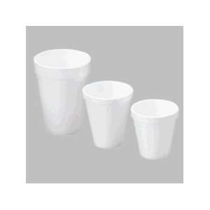  Dart Drink Foam Cups, Hot/Cold, 8 oz., White, 25 Cups per 