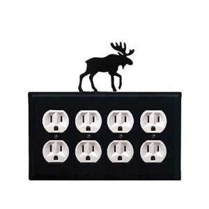  Moose   Quad. Outlet Electric Cover Electronics