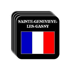 France   SAINTE GENEVIEVE LES GASNY Set of 4 Mini Mousepad Coasters