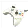 For Microsoft Xbox 360 White USB Wired Game Pad Controller New  