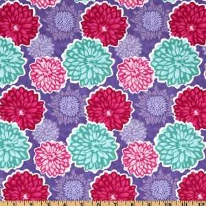  44 Wide Moda Terrain Dahlia Mist Lavender Fabric By The 
