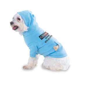 Warning Havanese with an attitude Hooded (Hoody) T Shirt with pocket 