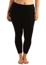 Perfect Pairing Leggings in Black   Plus Size  Mod Retro Vintage 