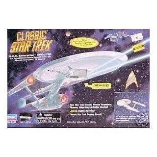 Classic Star Trek U.S.S. Enterprise With Actual Lights and Sounds