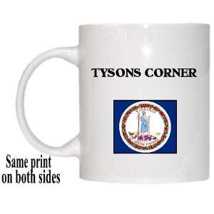  US State Flag   TYSONS CORNER, Virginia (VA) Mug 