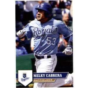   Melky Cabrera Kansas City Royals In Protective TopLoad Holder Sports