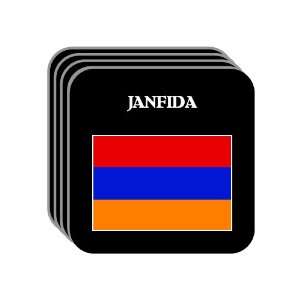  Armenia   JANFIDA Set of 4 Mini Mousepad Coasters 