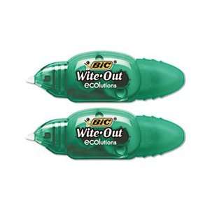  Wite Out Ecolutions Mini Correction Tape, White, 1/5 x 