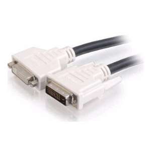   Cable DVI D(F) DVI D(M) 6.6 Ft Compliant W/The DVI Standard Defined By
