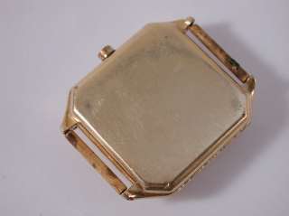 1940s Mens 17 Jewel Octagonal Hamilton Wristwatch .  