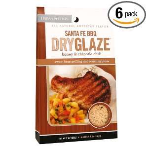 Urban Accents Santa Fe BBQ DryglazeTM, 2.0 Ounce Packages (Pack of 6 