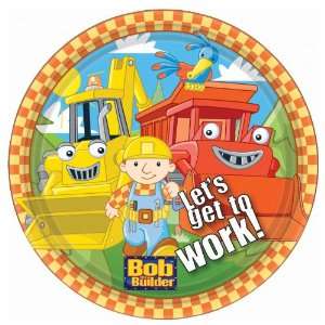    Lets Party By amscan Bob the Builder Dinner Plates 