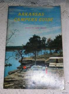 Vintage Brochure   1969 Arkansas Campers Guide  