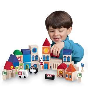  Build A City Block Set Toys & Games