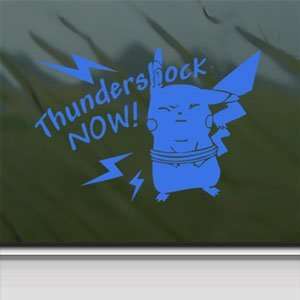  Pokemon Pikachu Thundershock Now Psp Ds Blue Decal Game 