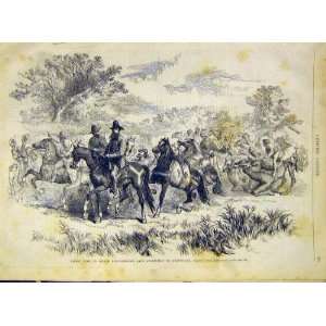  Australia Exploration Explorers French Print 1868