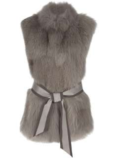 Blancha Fox Fur Gilet   Bernardelli   farfetch 