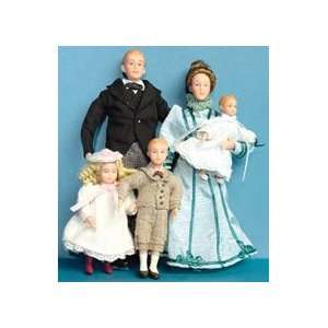  Dollhouse Miniature The Drummond Family Toys & Games