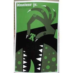  Dinosaur Jr Original Concert Poster SIGNED SLATER