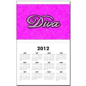  Calendar Print w Current Year Diva Princess Everything 