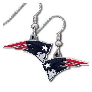 New England Patriots Dangle Earrings