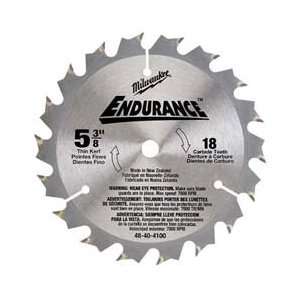 Milwaukee 48 40 4148 8 1/4 Inch 18 Tooth ATB General Purpose Saw Blade 
