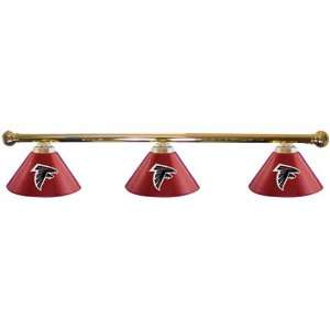    Atlanta Falcons NFL 3 Shade Team Logo Swag Lamp