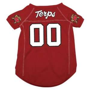  NCAA Maryland Terps Pet Jersey, X Large