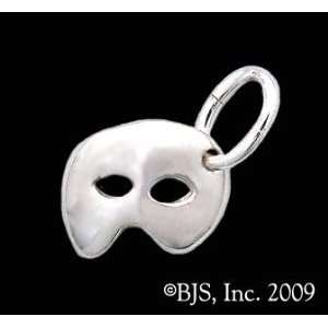  Sterling Silver Phantom Mask Charm 