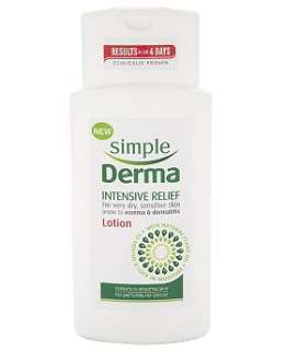 Simple Derma Intensive Relief Lotion 200ml   Boots