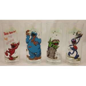   Glasses with Elmo, Cookie Monster, Oscar and Grover