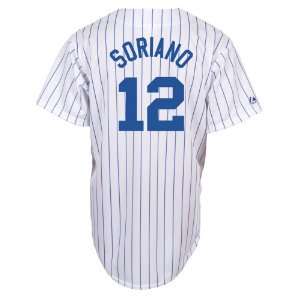  MLB Alfonso Soriano Chicago Cubs Replica Home Jersey 