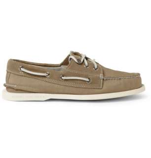    Shoes  Boat shoes  Boat shoes  Suede Trimmed Boat Shoes