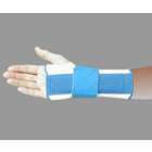   Medical Small Black Left Elastic Wrist Brace w/ Metal Splint & Strap
