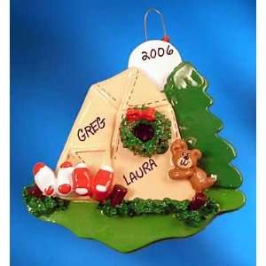  Personalized Camping Ornament by Ornaments with Love