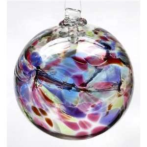  Kitras Art Glass   BIRTHDAY WISH BALL   DECEMBER   WITCH 