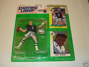 1993 Troy Aikman Dallas Cowboys Starting Lineup SLU  