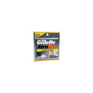  Gillette Atra Plus Shaving Bladess  10 ea Health 