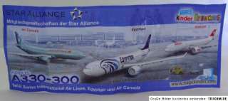 EGYPTAIR DC093 B + BPZ + AaF * Star Alliance Airbus A330 300 2011 Ü 